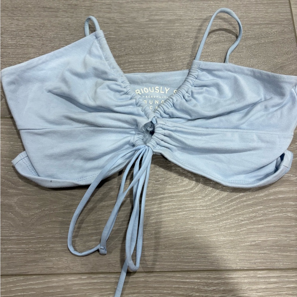 Aeropostale Light Blue Seriously Soft Cami